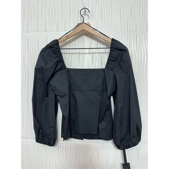 NWT Pinko - Italian Designer - The Kappa Puff Sleeve Blouse - Picture 6 of 16